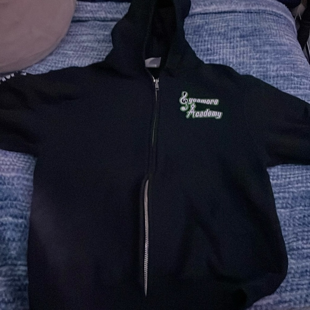 Black hoodie